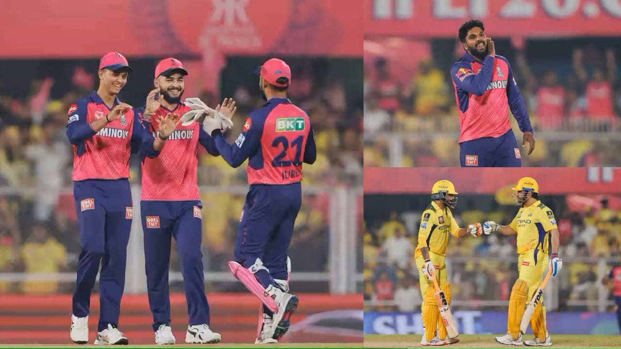 RR vs CSK IPL 2025