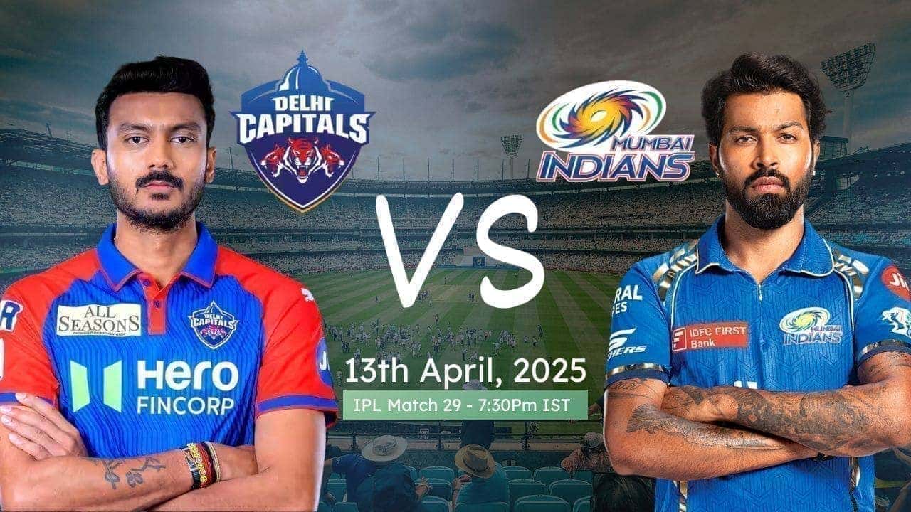 DC vs MI Today IPl 2025