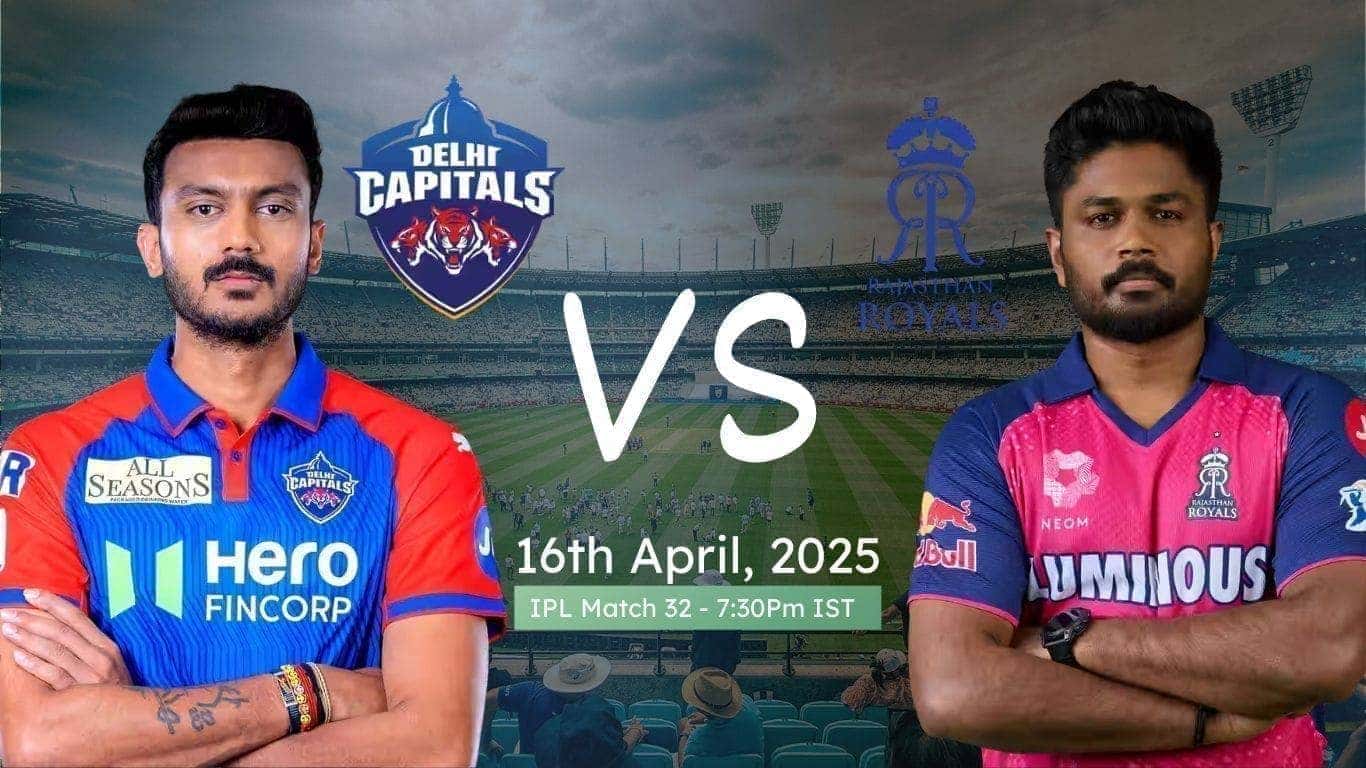 Dc vs RR Today IPl Match
