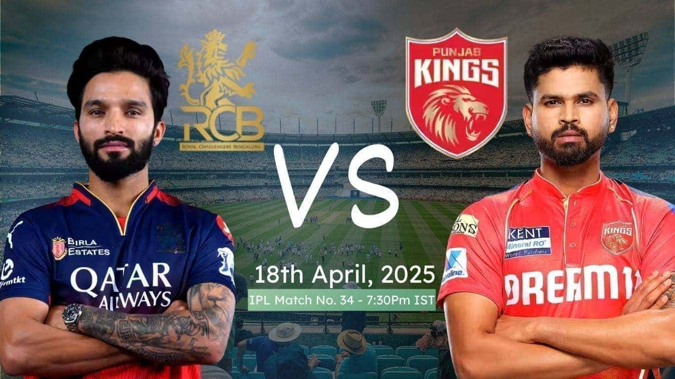 RCB vs PBKS