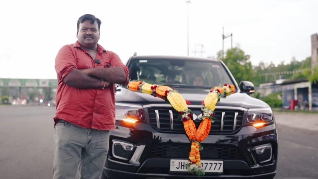 Rajesh Rawani with his car